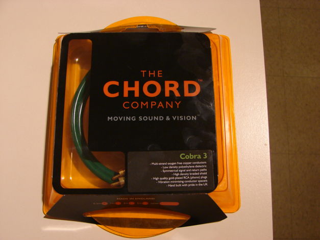 Chord Company Cobra 3 New in box!