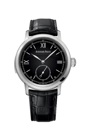 Jules Audemars Minute Repeater Platinum / Black Enamel