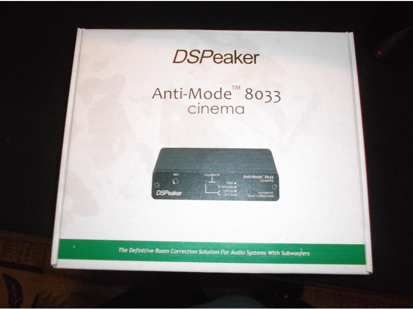 DSPeaker Antimode 8033 Cinema autoEQ/bass correction