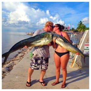 Fishing Trip on our Honeymoon
