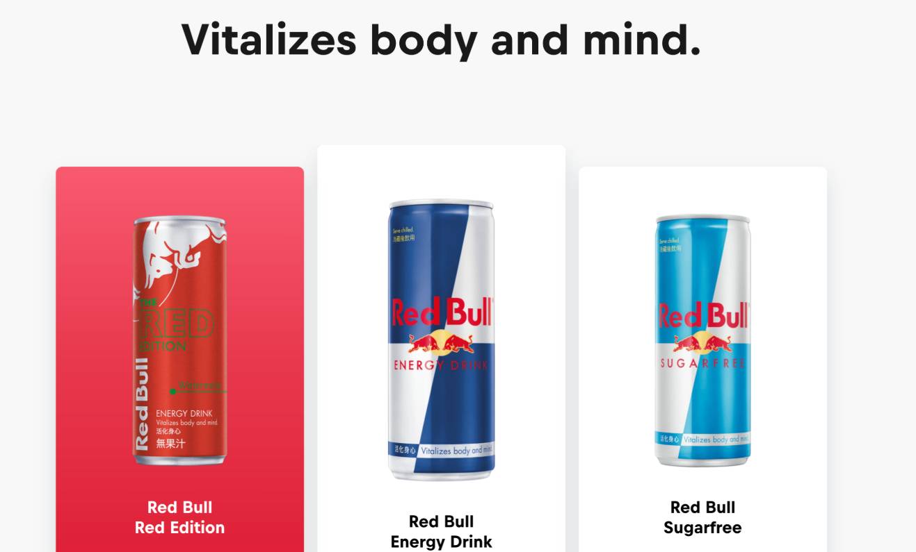 red bull product / service