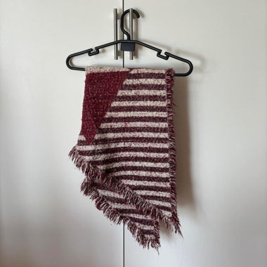 Red & White scarf