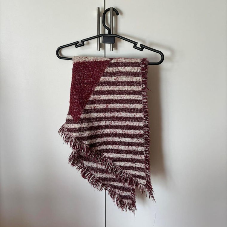 Red & White scarf