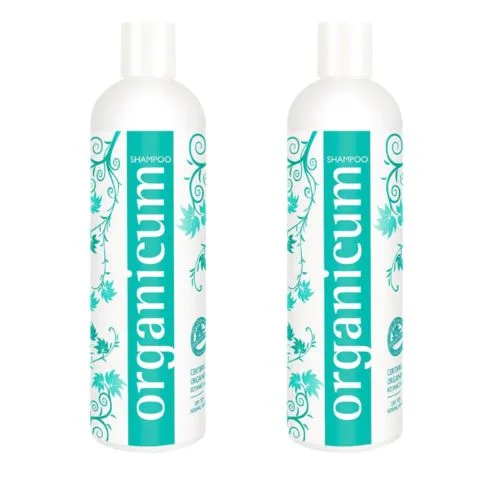 2 x organicum Shampoo normal bis trockenes Haar Brennnessel Echter-Salbei Lorbeer 350ml