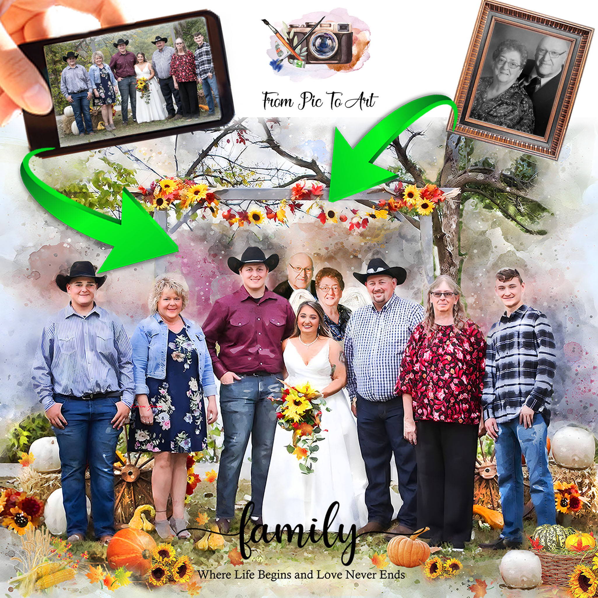 Custom Painting From Photo 4 - Made by FromPicToArt