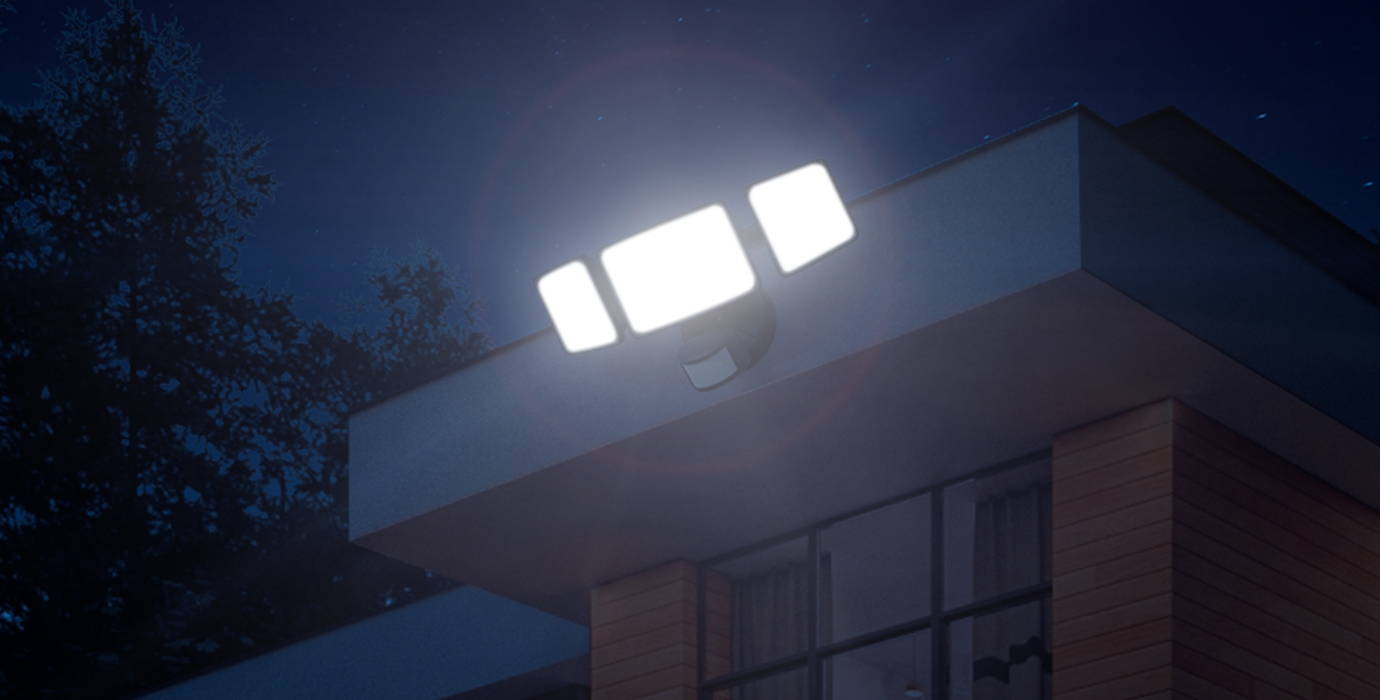 Outside Motion Activated LED Flood Lights