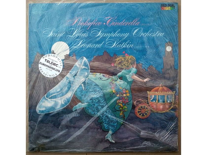 Sealed/RCA Digital/Slatkin/Prokofiev - Cinderella Audiophile Manufactured on Teldec vinyl