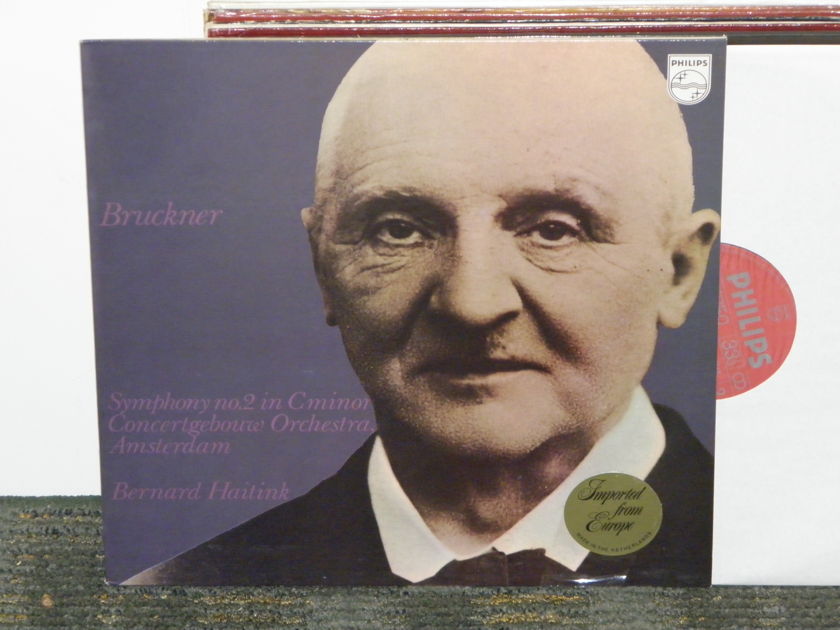 Bernard Haitink/Concertgebouw Orchestra Amsterdam - Bruckner "Symphony No. 2" Philips Import Pressing 802 912