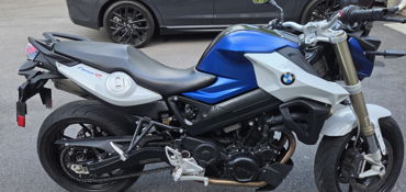 2016 BMW F 800 R motorcycle for rent near Blacksburg, VA