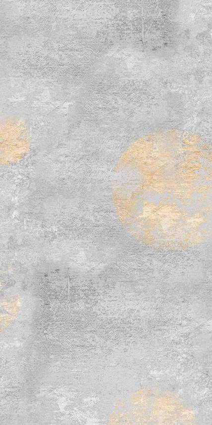 Gold & Grey Concrete Circle Wallpaper pattern image