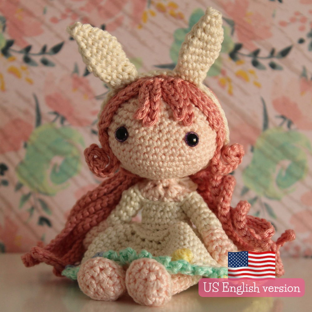 Crochet Pattern Amilishly Chibi Usagi (US)