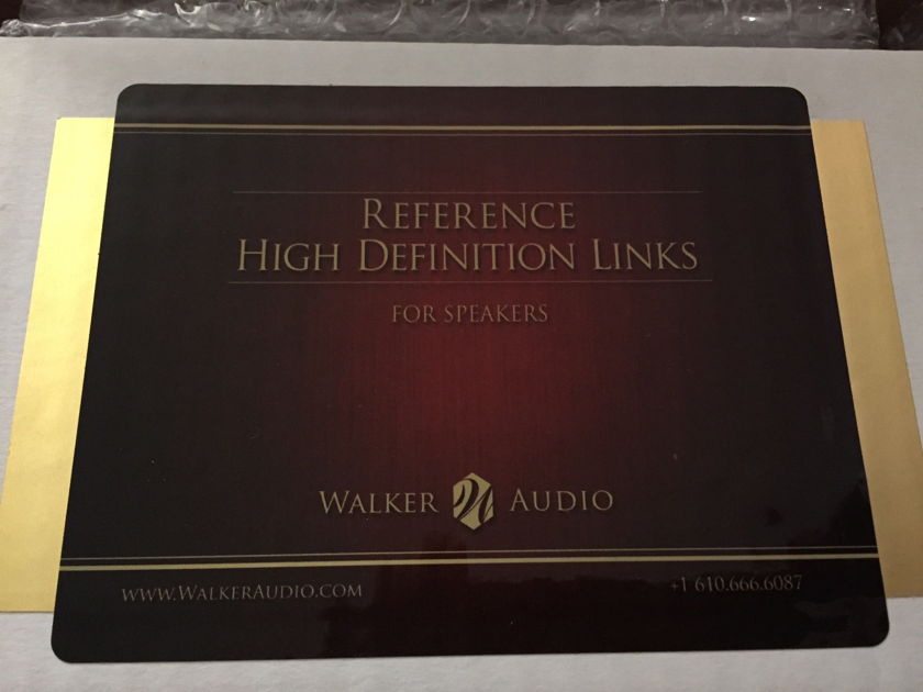 Walker Audio Reference Plus High Def Links