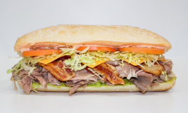 Big Star Sandwich Roast Beef,Bacon,Cheddar,Guacamole