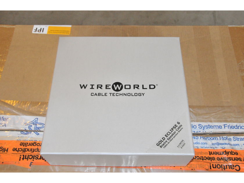 Wireworld Gold Eclipse 6 Bi-wire ( near brand new condition)