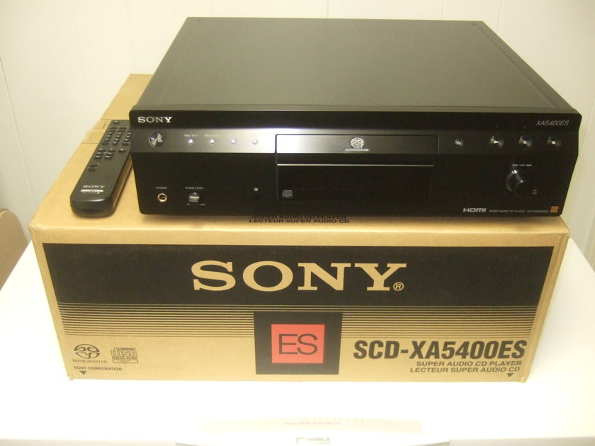 Sony SCD-XA5400ES SACD Player Absolutely Mint!