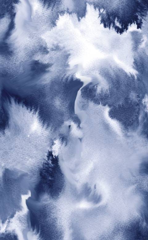 Blue Beautiful Watercolour Abstract Wallpaper pattern image
