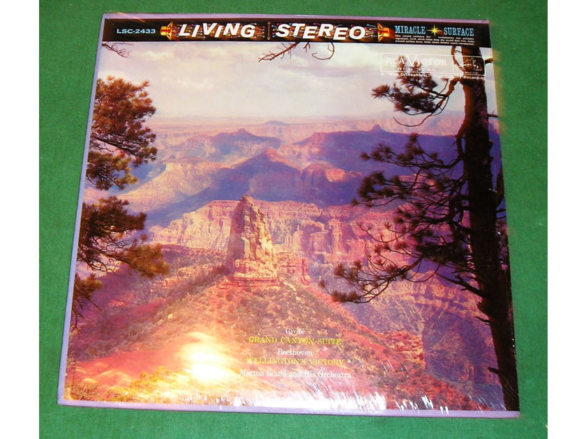 MORTON GOULD  "Grand Canyon Suite & Wellingto - RCA RED SEAL SHADED DOG LSC-2433 * NEW/SEALED *
