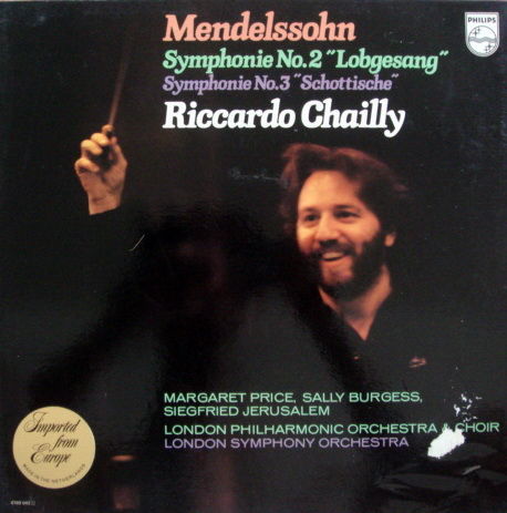 Philips /CHAILLY, - Mendelssohn Symphonies No.2 & 3, MI...
