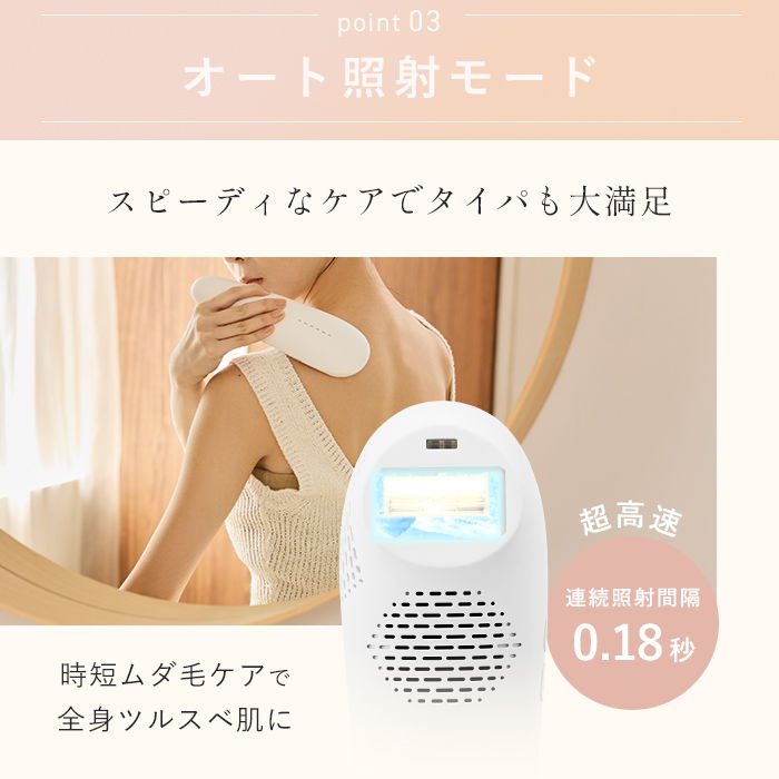 オート照射モード