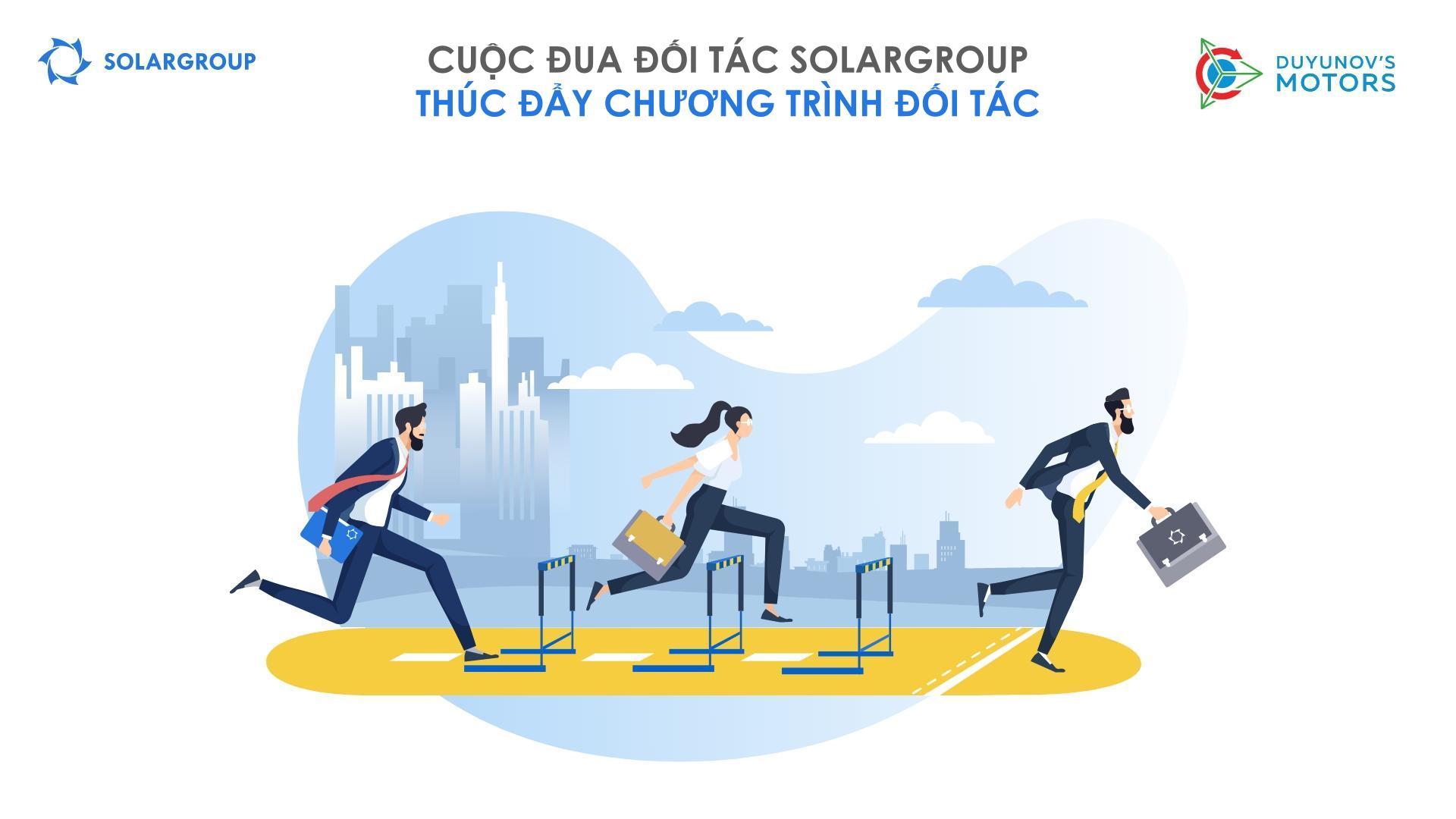 "Cuộc đua Đối tác" SOLARGROUP: thúc đẩy chương trình đối tác!