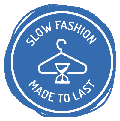 Slow fashion made to last circular icon