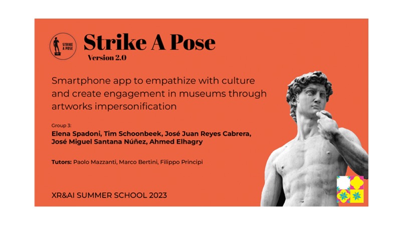  Strike a Pose 2.0 | ReInHerit Hackathon - Summer School Matera 2023
