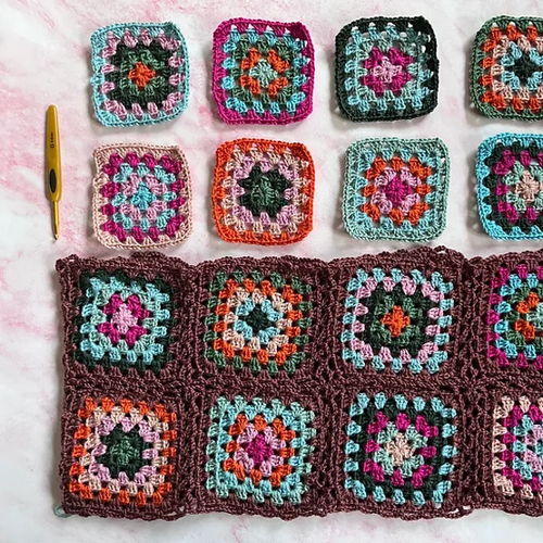 Crochet pattern for granny vest, spencer, and sweater by teacher Sas