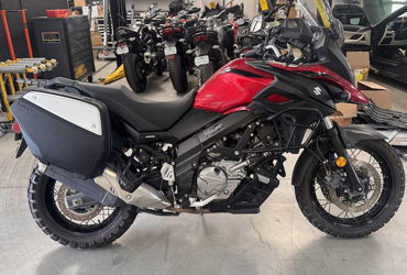 2019 SUZUKI V-STROM 650XT ADVENTURE motorcycle for rent near Fort Worth, TX