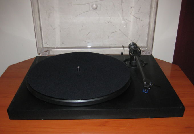 Project Audio 1.2 Turntable with Sumiko Oyster Cartridge.
