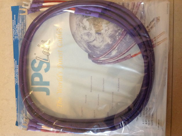 JPS Labs Superconductor Q Speaker Cable Single Wire 8FT...