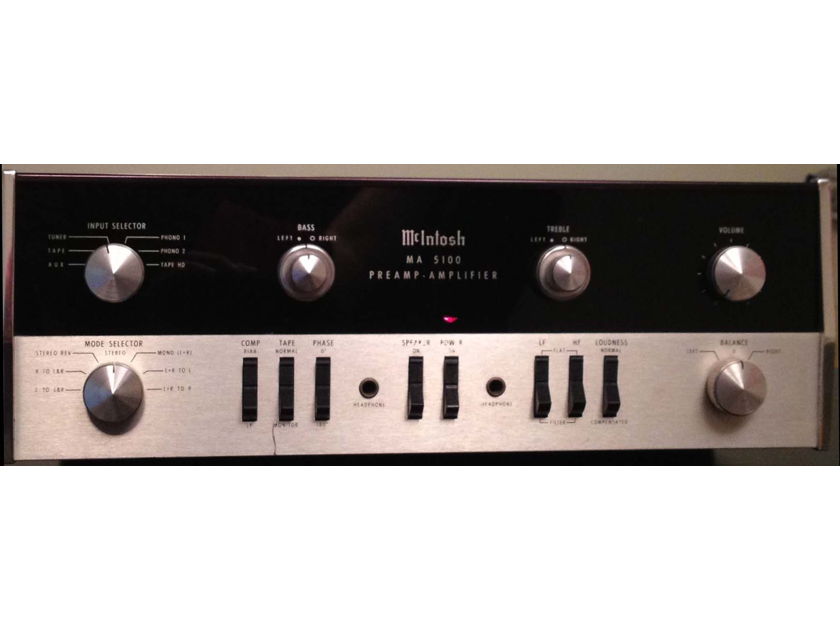McIntosh MA 5100 Vintage McIntosh MA5100 Solid State Amplifier