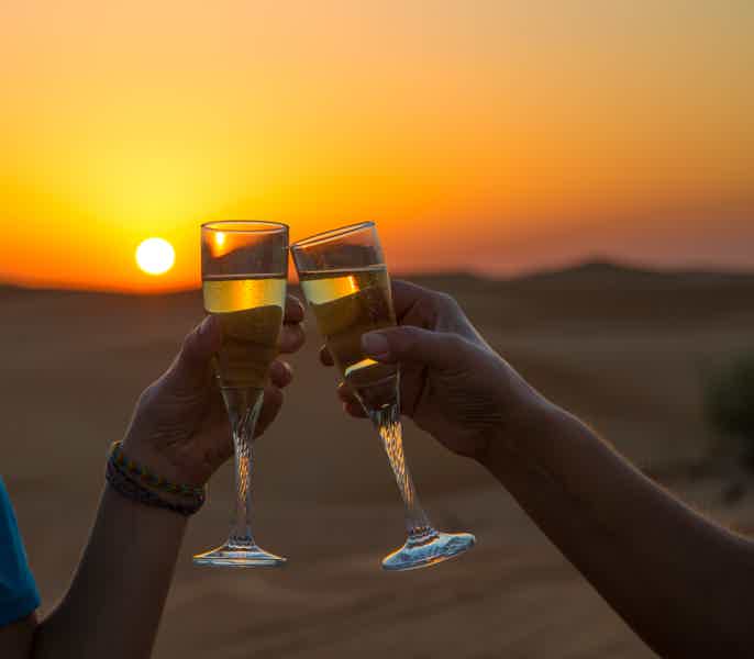 Premium Desert Safari Evening with VIP Dinner and individual table service - photo 4