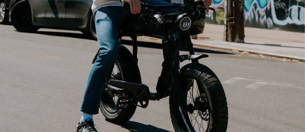 Super73 S2 electric bike on street