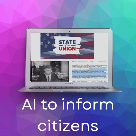 Ai to inform citizens