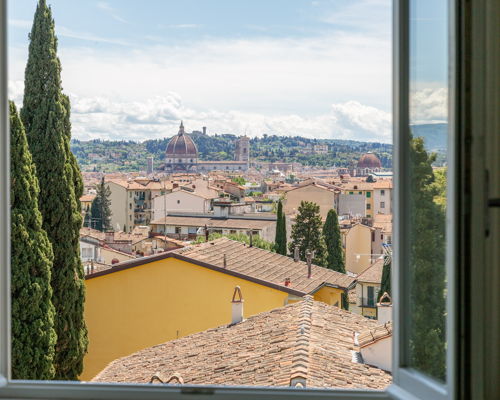 Cooking classes Florence: Cooking while admiring Florence
