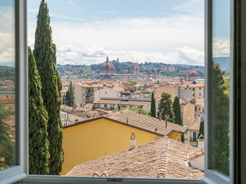 Cooking classes Florence: Cooking while admiring Florence