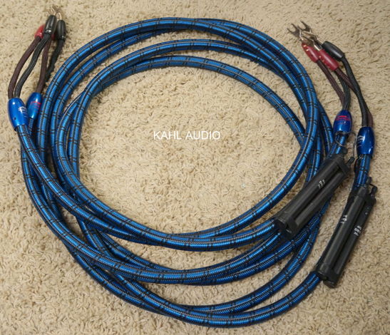 AudioQuest Mont Blanc  speaker cables. 10ft pair. $2,10...