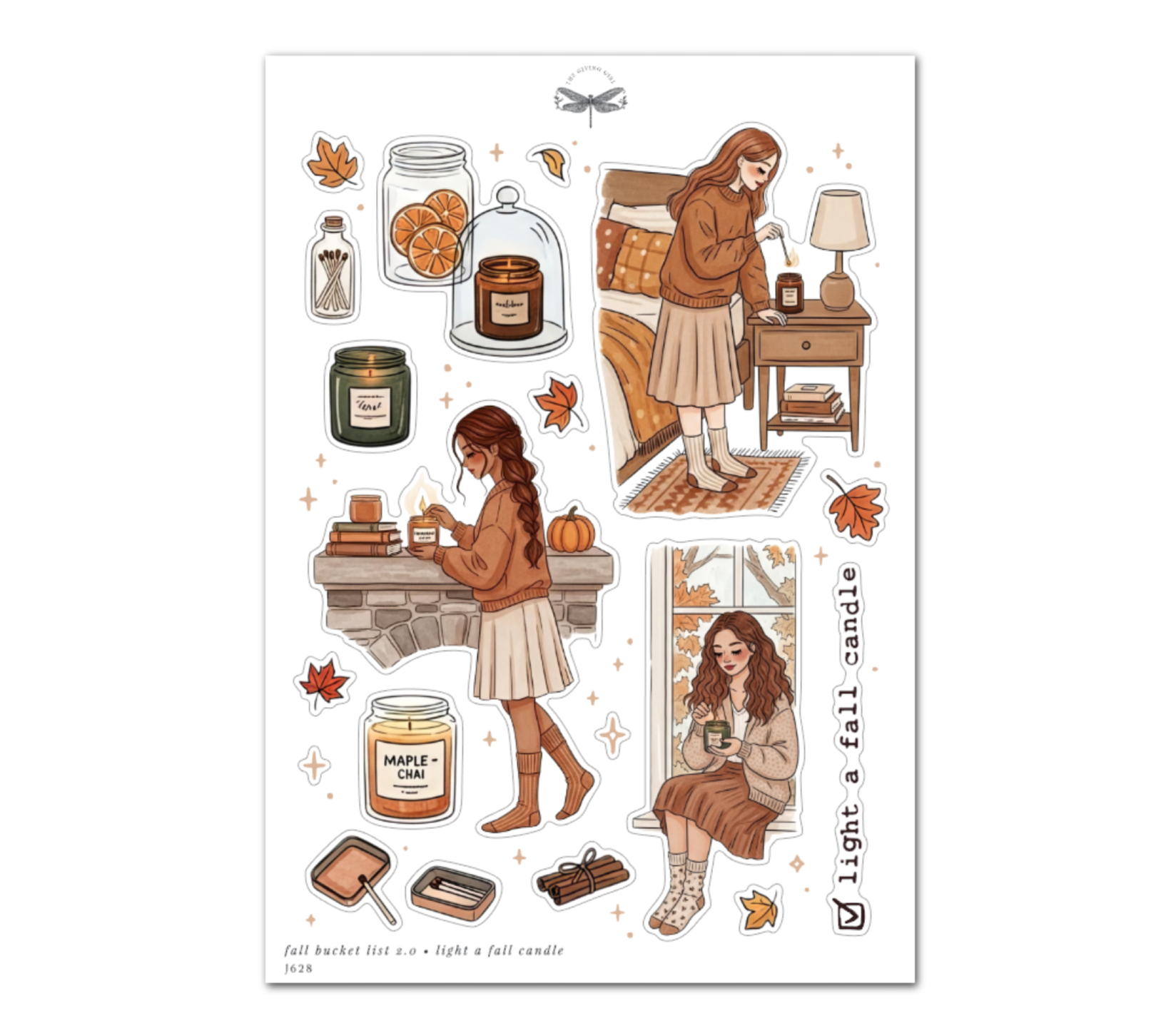 Fall Bucket List 2.0 • Light a Fall Candle – The Giving Girl
