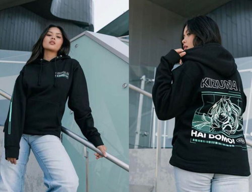 Kizuna AI Electric Family hoodie