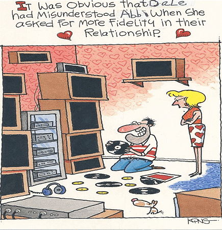 Audiophile Cartoon