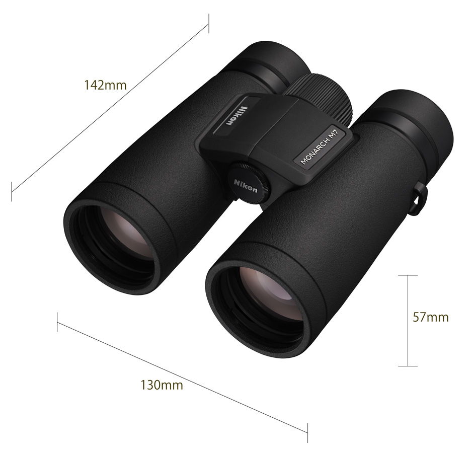 MONARCH M7 10x42サイズ