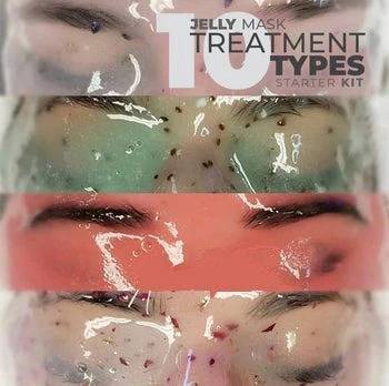 BRÜUN Jelly Mask 10 Kit Hydro Face Mask Peel-Off