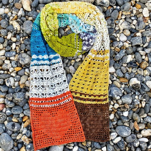 Winter Wandeling Sjaal Door Eleonora Tully