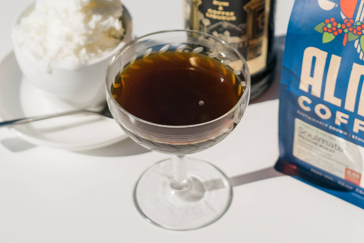 Mexican coffee cocktail