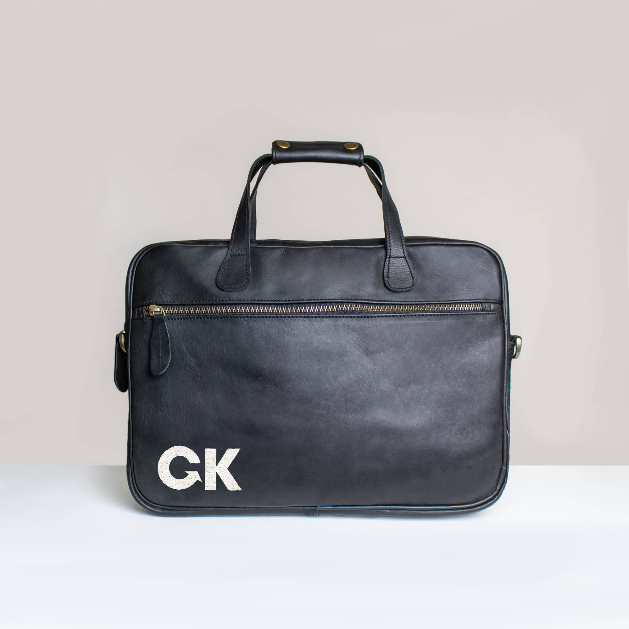Custom Branded Leather Laptop Bag