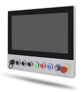 Button-Integrated Panel PC