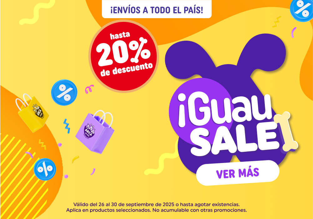 GUAU SALE Septiembre 2025
