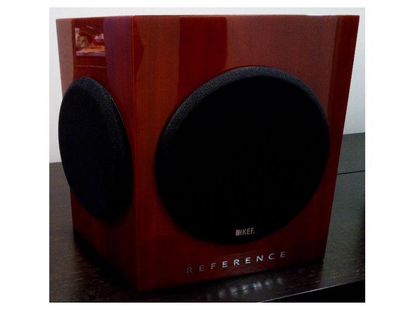 KEF Reference Series 206DS Speaker Pair Cherry Floor Stock