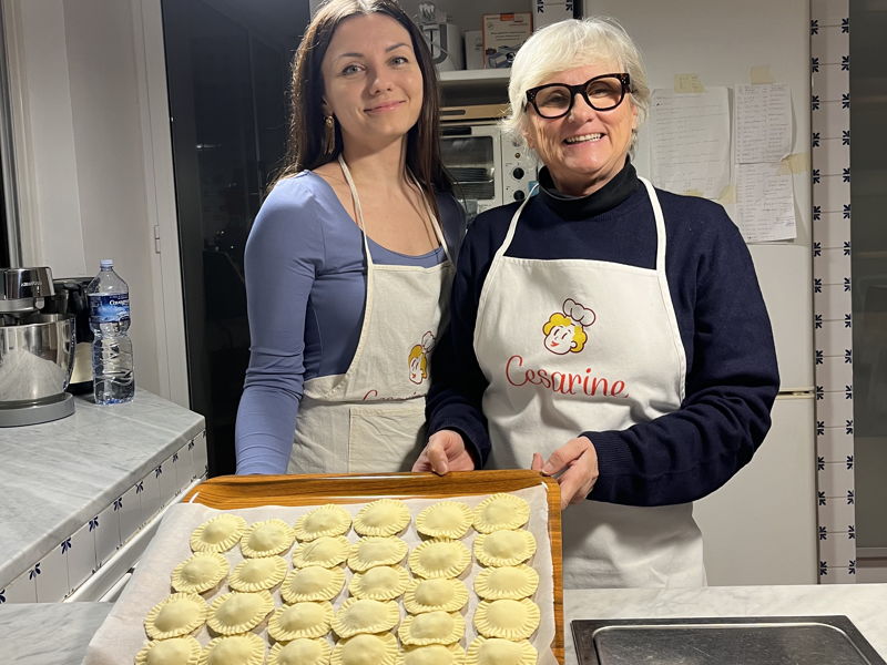 Cours de cuisine Palerme: Raviolis et tiramisù 