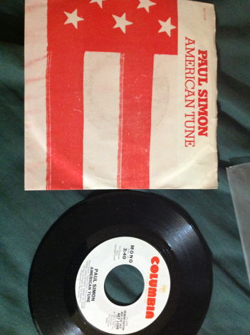Paul Simon - American Tune Promo 45 With Sleeve